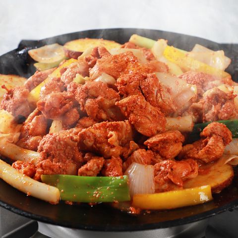 [춘천닭갈비]국내산 닭으로 만든 순살 춘천닭갈비 500 x 2팩