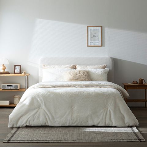 프리미엄 밍크 극세사 풀세트(이불+패드+베개커버) SS