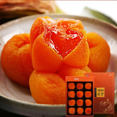 충북 영동 가미농산 반건시 선물세트 12과 800g