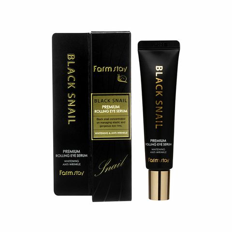 팜스테이 블랙 스네일 프리미엄 롤링 아이세럼 25ml