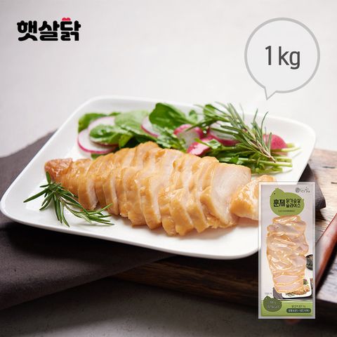 훈제 닭가슴살 슬라이스 100g 10팩