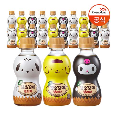 [광동직송] 꼬소꼬미 보리차 200ml x20개 /음료수/음료