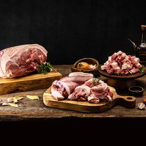제주흑돼지 뒷다리살 세트10팩 (300g 구이용3팩, 불고기용4팩, 찌개용3팩)