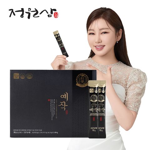 [정원삼]6년근 고려홍삼정 365스틱 예작 5박스