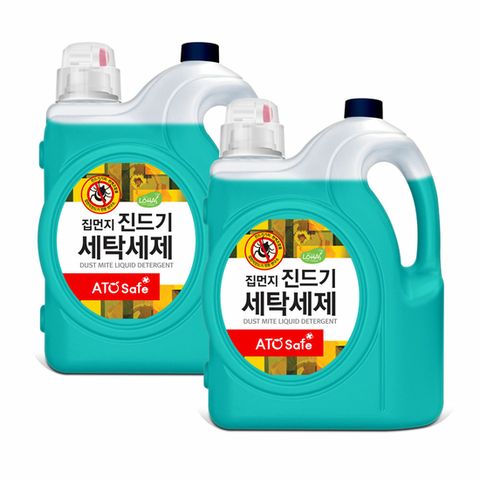 아토세이프 액체 세탁세제 진드기 5.5L 2개