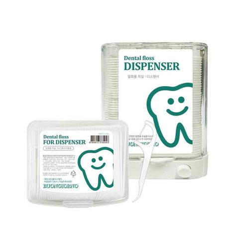 덴티본조르노 치간 치실 200개입 1개+디스펜서 88개입 1개