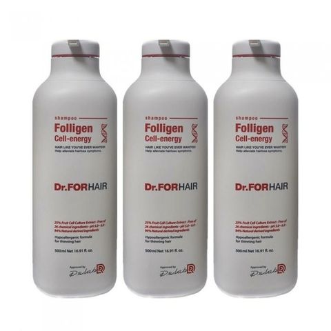 닥터포헤어 폴리젠 셀 에너지 샴푸 플로럴향 500ml 탈 모케어 3개 Ss