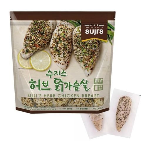 수지스 허브 닭가슴살 1.8kg 수비드 부드러운