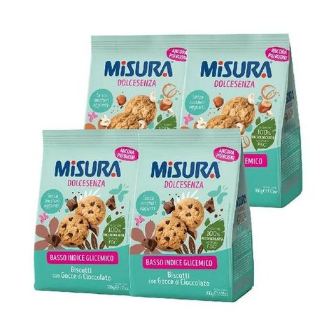 [미주라] Misura 쿠키 세트 800g(노춀라 쿠키 200g x 2 + 초코칩 쿠키 200g x 2)