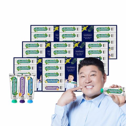 덴티본조르노 치약 선물세트 구취 잇몸 치석 100g 10개입 6개+(증정)쇼핑백