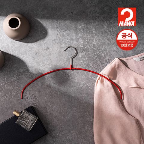 [이코노믹라이트세트  60개] 독일 마와 직수입 옷걸이(펄레드/화이트)