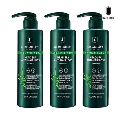 더마클라센 헤드스파 안티 헤어로스 샴푸 500ml x3M