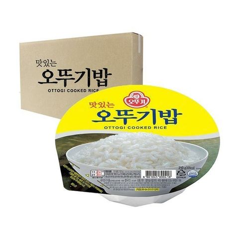 [과자센타]EMT-[박스]오뚜기 밥 210g 24입