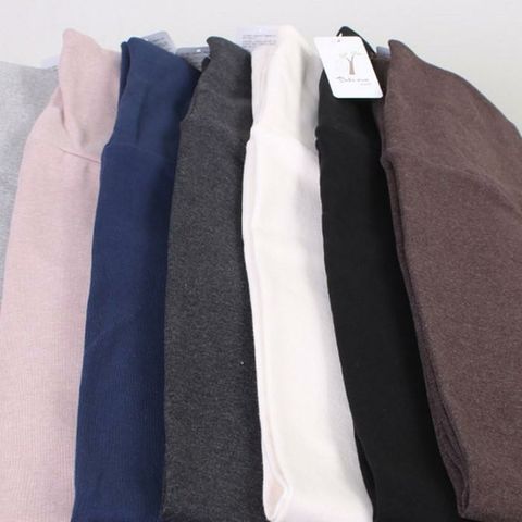 [베베맘] 임산부면레깅스 면스판  9부 (7color)