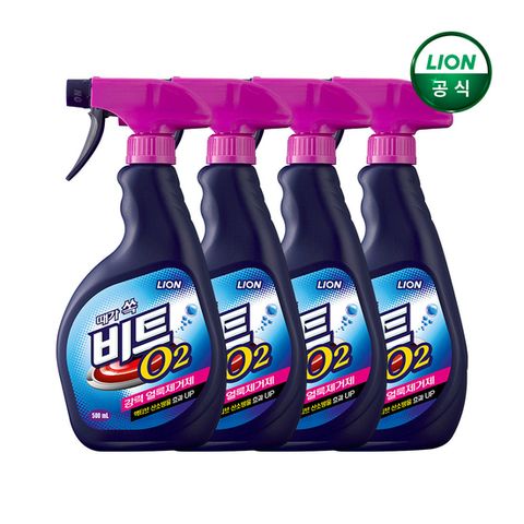 비트O2얼룩제거제 500mlx4개