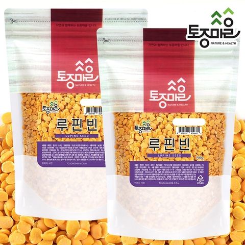(토종마을)루핀빈 500g (루피니빈,루핀콩) X 2팩