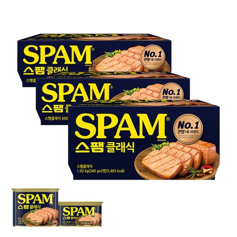 (온라인) [CJ]스팸클래식 200g x6캔 + 340g x3캔