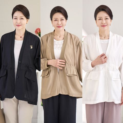 엄마옷 로즈맘 마론스트링가디건/엄마가디건 중년여성가디건 할머니가디건 50대엄마옷 5060