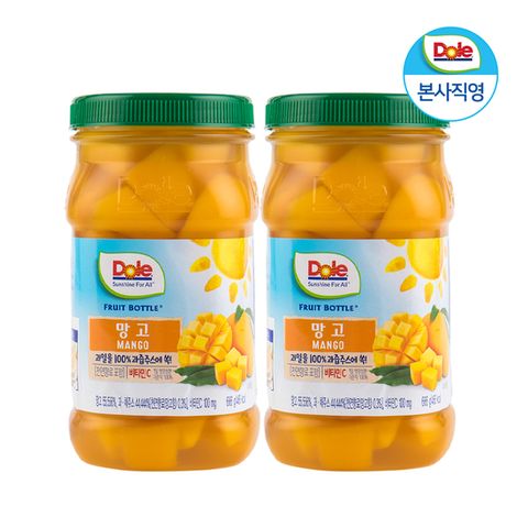 Dole 돌 후룻바틀 망고 666g x 2개