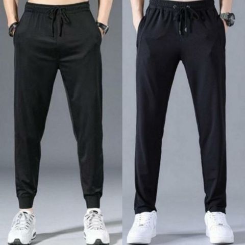 [라일리] Rly 남성 여름 쿨링 메쉬 일자 조거 트레이닝 츄리닝 바지
