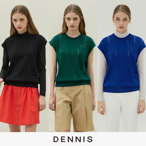 25SS 데니스 여성 니트 베스트 1종