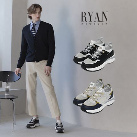 [유난희의 선택10/18~10/31간 혜택]리안뉴욕 남성 소가죽 글로리 스니커즈