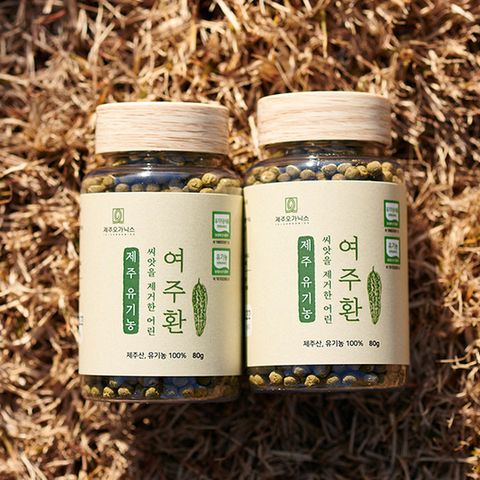 제주 유기농 여주환 80g 1통