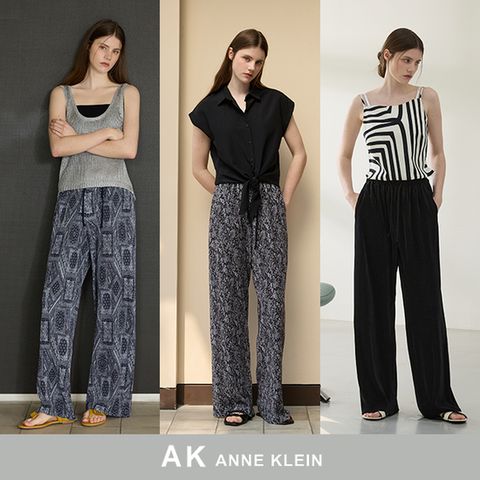 25AK앤클라인플리츠팬츠