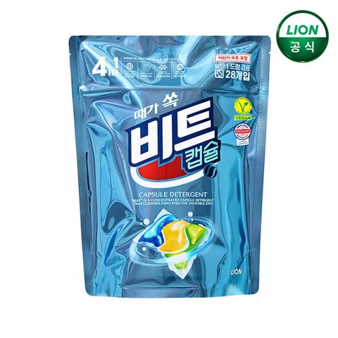 비트 4in1 캡슐세제 28개입 1팩