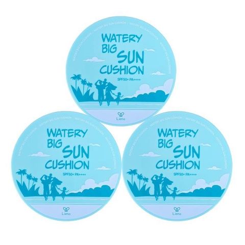 리에노 2025 수분 듬뿍 빅 선쿠션 25g(SPF50+ PA++++) 3개 HIS