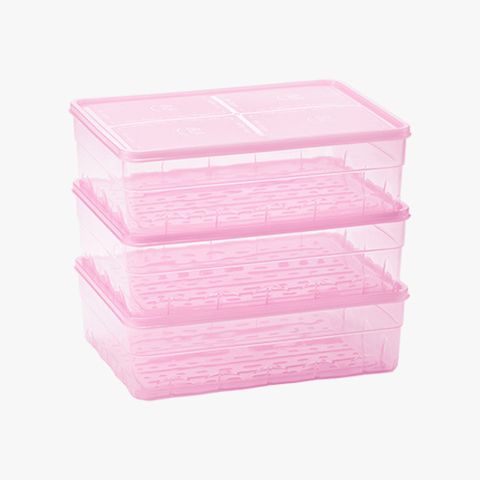 땡스소윤 냉동실 전용 밀폐용기 점보 3개