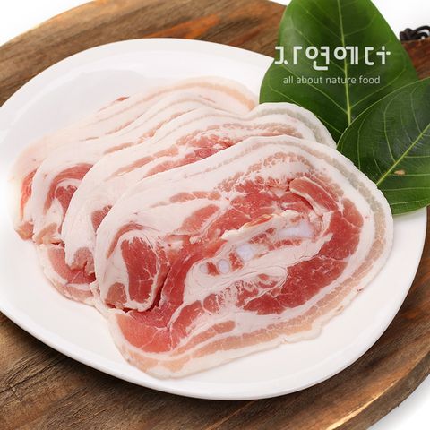 [냉동] 압도적 고소함 한돈 꽃대패 삼겹살 400g