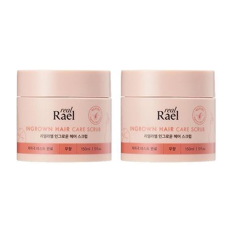 라엘 리얼 인그로운 헤어 스크럽 150ml x2 /브라질리언 왁싱 제모케어