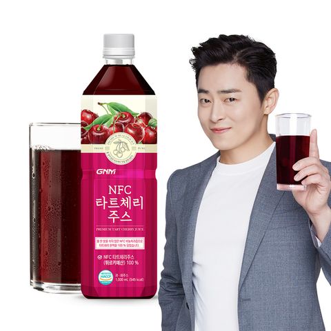 GNM NFC 타트체리 주스 착즙 원액 1000ml x 1병