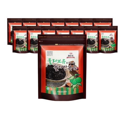 [M]새우표 완도 올리브유 돌자반볶음(BS-15) 60g 15봉