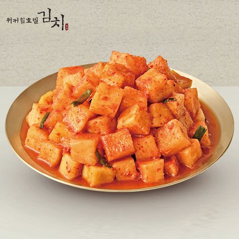 워커힐호텔] 깍두기 6kg(3kg+ 3kg)