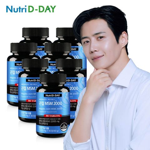 뉴트리디데이 메가렉스 관절 MSM 2000 90정 x 7병