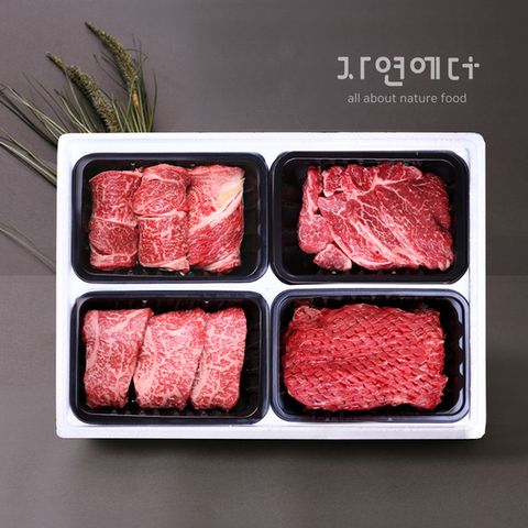 [냉장] 경북 군위축협 한우 1등급 한우세트 9호 등심/안심/채끝/산적