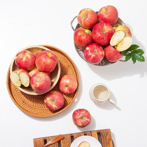 [더조은] 경북 홍로 못난이 꿀사과 주스용 6kg