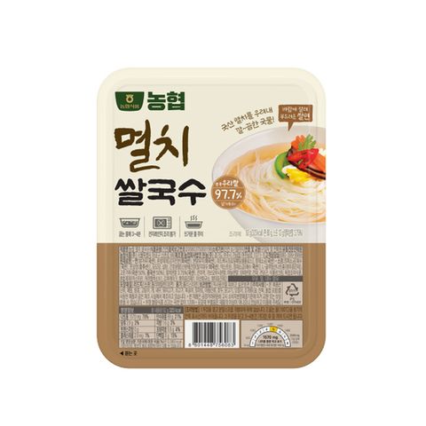 농협식품 멸치 쌀국수 92g * 10개