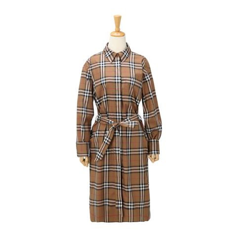 아이베리 체크 원피스 8093477