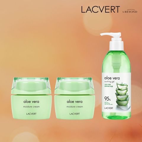 [라끄베르] 알로에베라 크림 1+1, 수딩젤 1종까지!