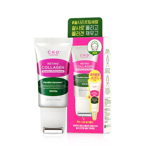 [임박특가] CKD 레티노콜라겐 저분자300 괄사 리프팅 세럼 기획세트(30+10ml)