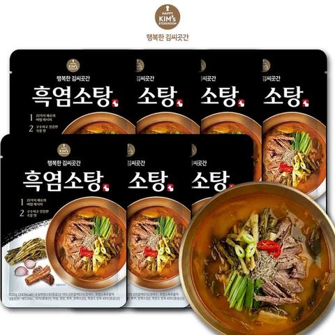 [행복한 김씨곳간][본사직영]진짜 흑염소탕 600g*7팩