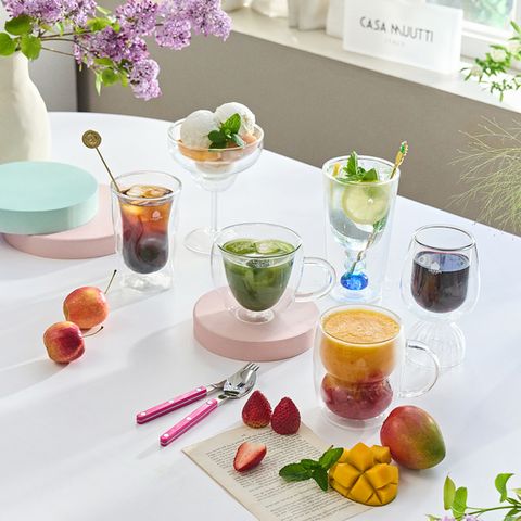 까사무띠 더블월 글라스 세트(10종)