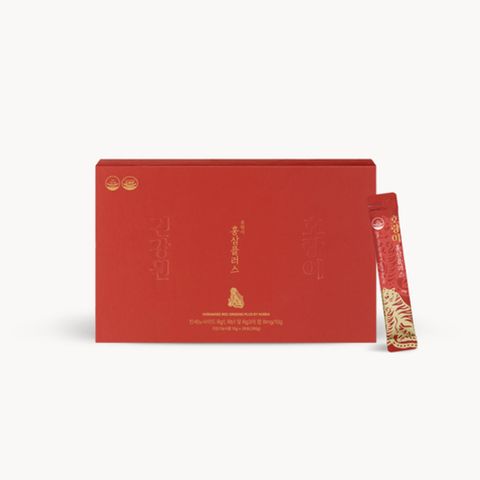 [쇼핑백 + 고급 보자기 포장]호랑이 건강원 호랑이 홍삼플러스 (10ml * 28포)