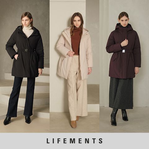 라이프먼츠 25FW 여성 패딩 점퍼 1종
