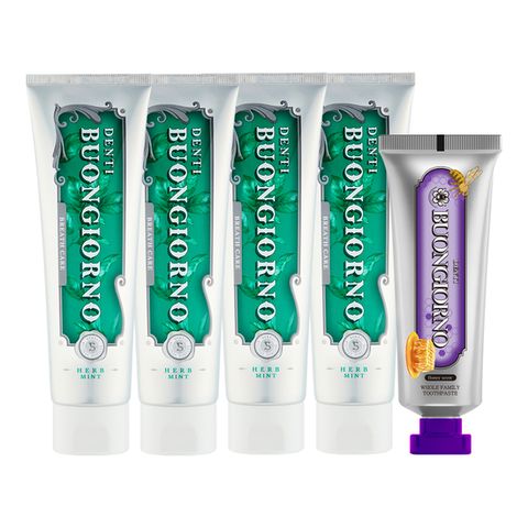 덴티본조르노 치약 구취 170g 4개+잇몸 100g 1개