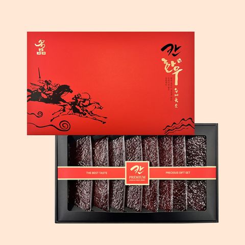 [수제칸육포] 1+명품 수제 한우육포 선물세트 640g