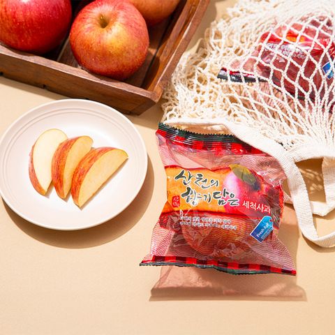 [더조은] 경북 부사 꿀사과 세척사과 가정용 2kg 7-9과